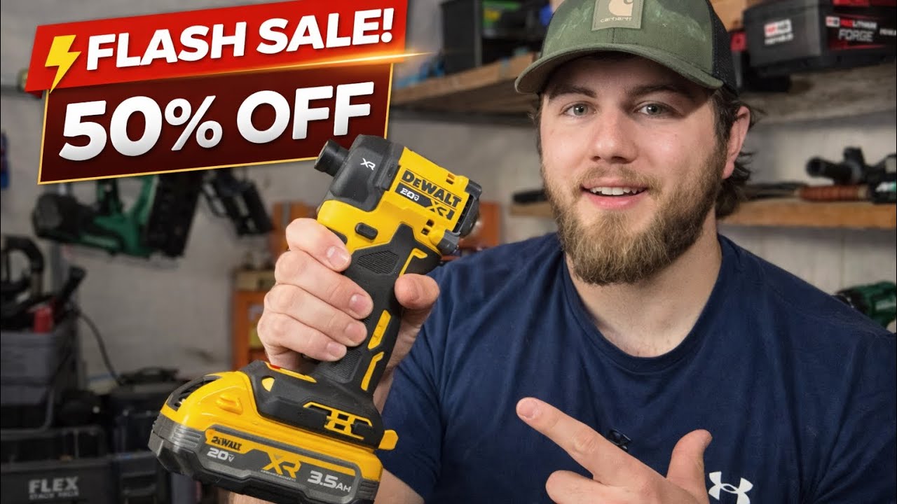 DeWalt Flash Sale – These Deals Won’t Last