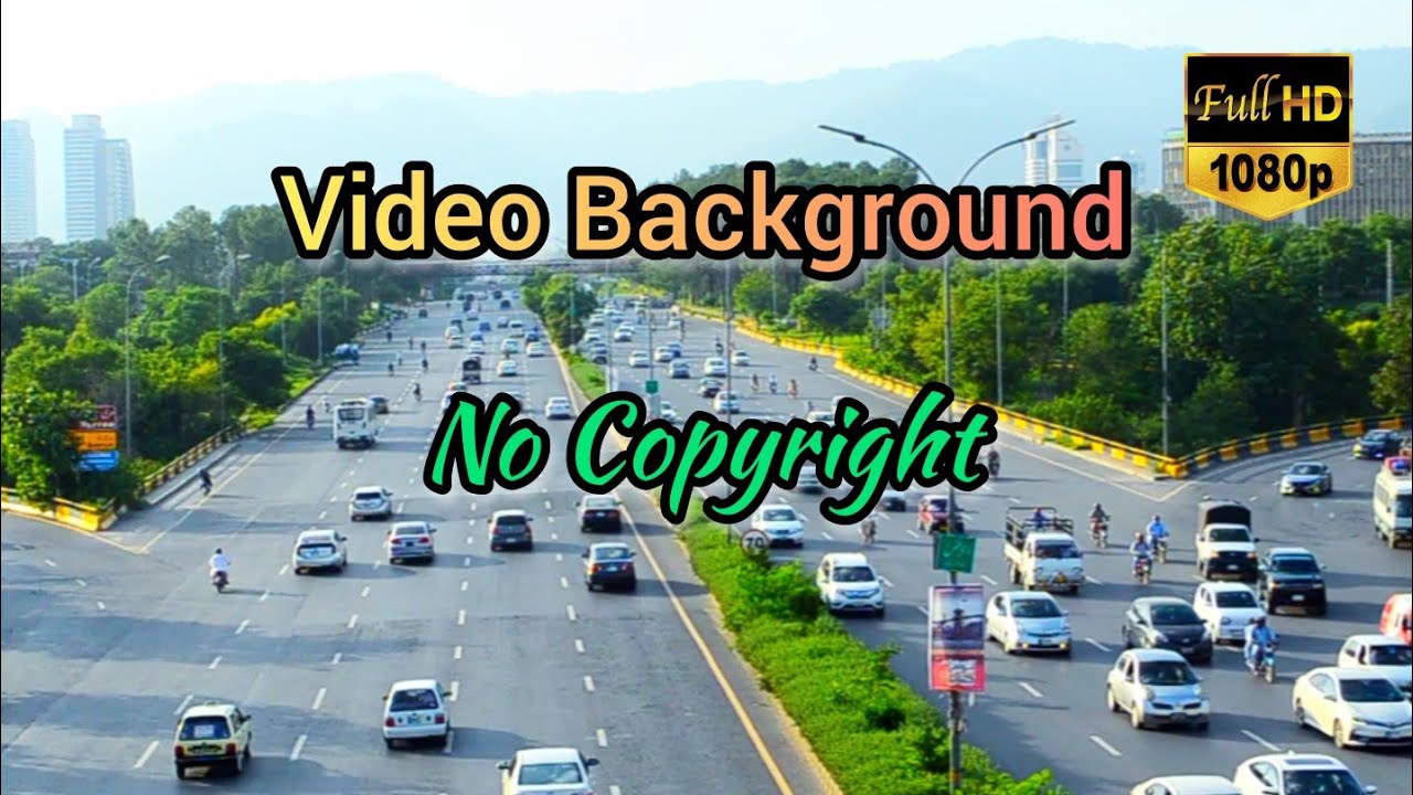 road traffic background video | no copyright | traffic video clip