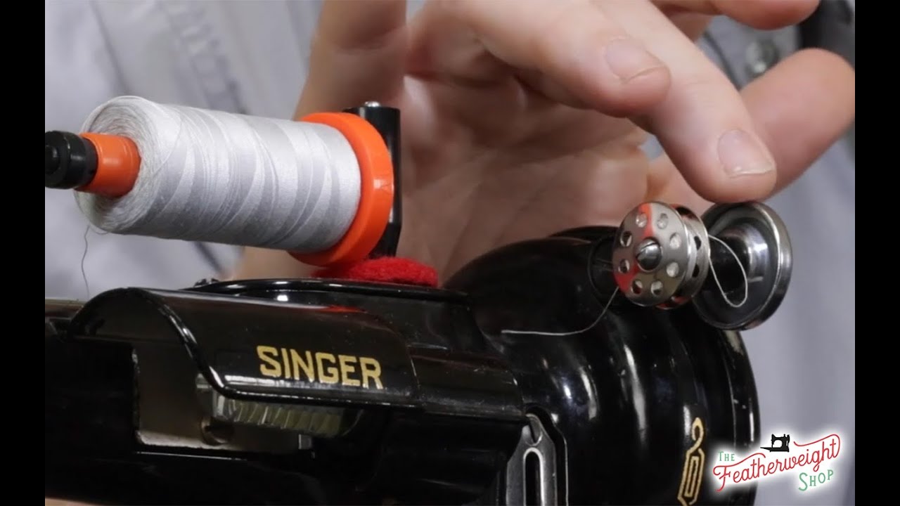 Bobbin Winder Servicing Tutorial for the Singer Featherweight 221 222