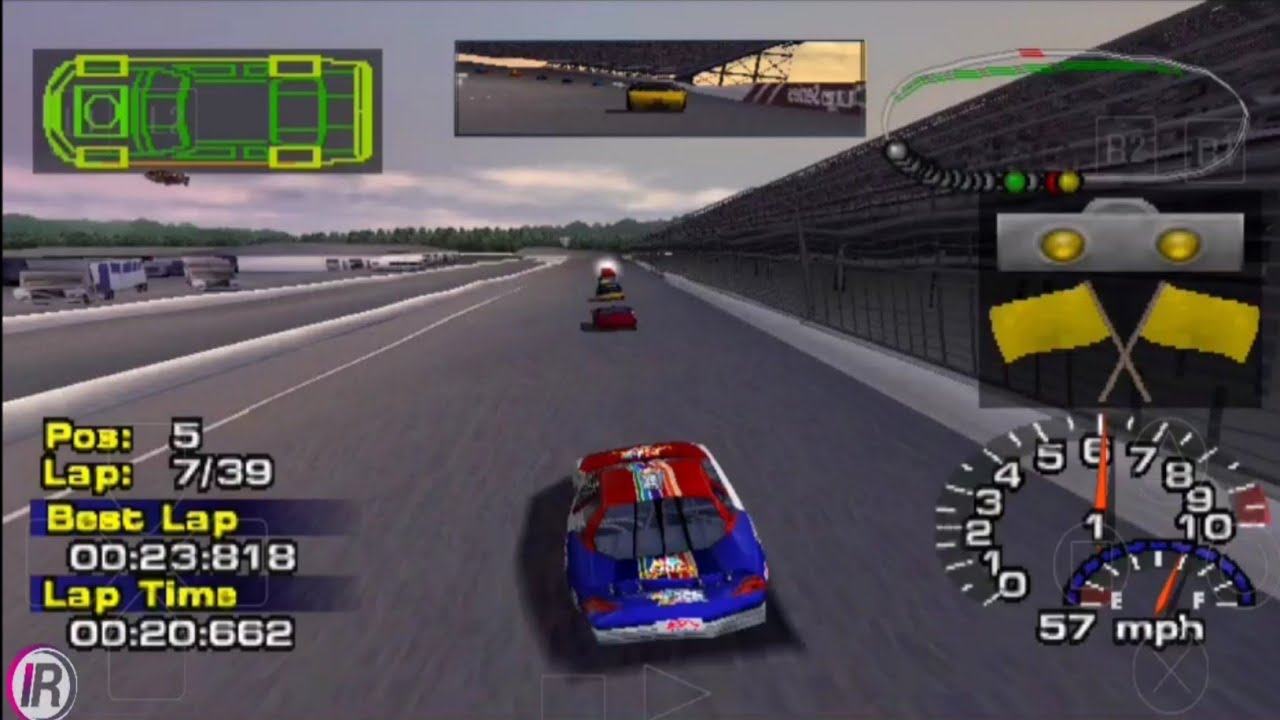 Nascar Thunder 2004 PS1 - North Carolina 2/36