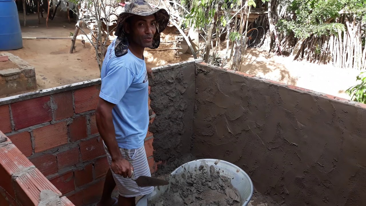 como rebocar um tanque para &aacute;gua de consumo