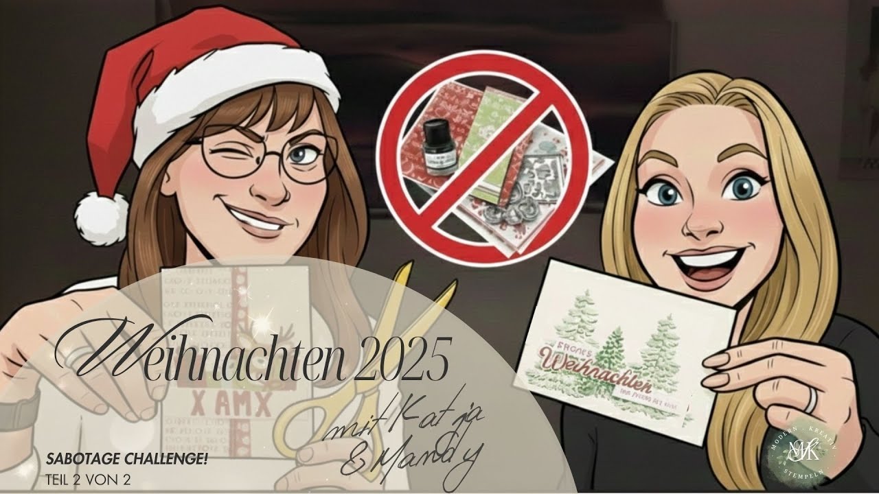 Sabotage Challenge Teil 2 von 2 Das große Finale! Stampin Up 