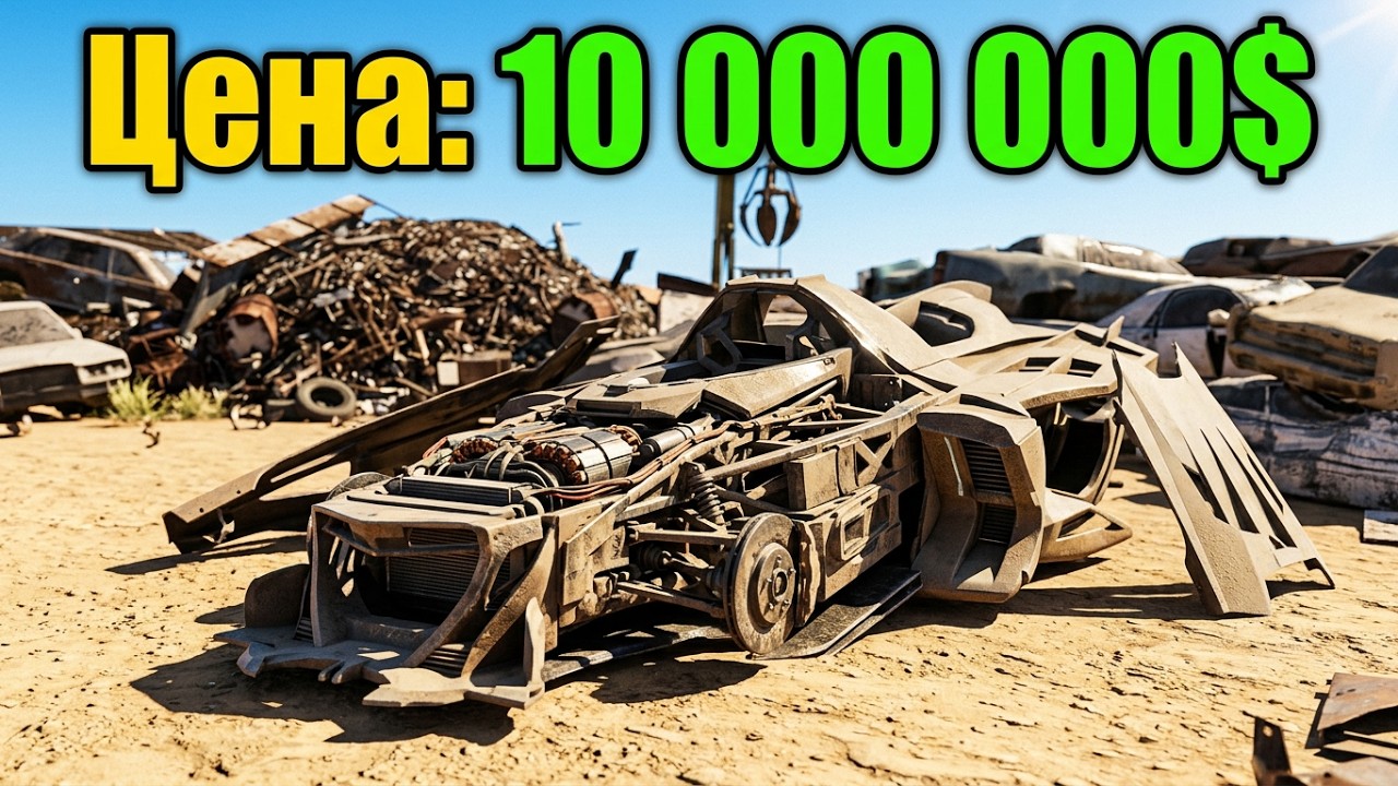 НАШЕЛ НА СВАЛКЕ САМУЮ РЕДКУЮ МАШИНУ - CAR MECHANIC SIMULATOR 2021