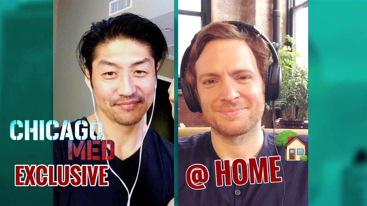 Chicago Med's Nick Gehlfuss & Brian Tee Talk Season 5 Finale & Play Q&A Game (HD)