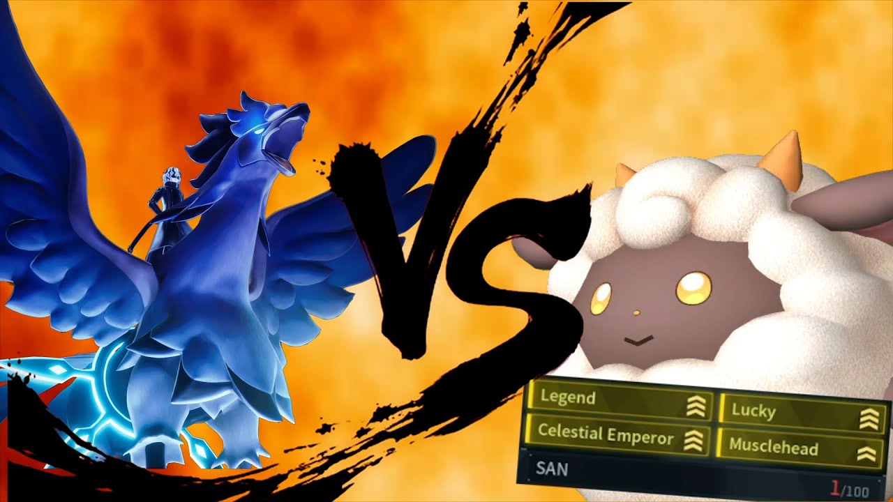 Can you beat Palworld's final boss with only a Lamball?