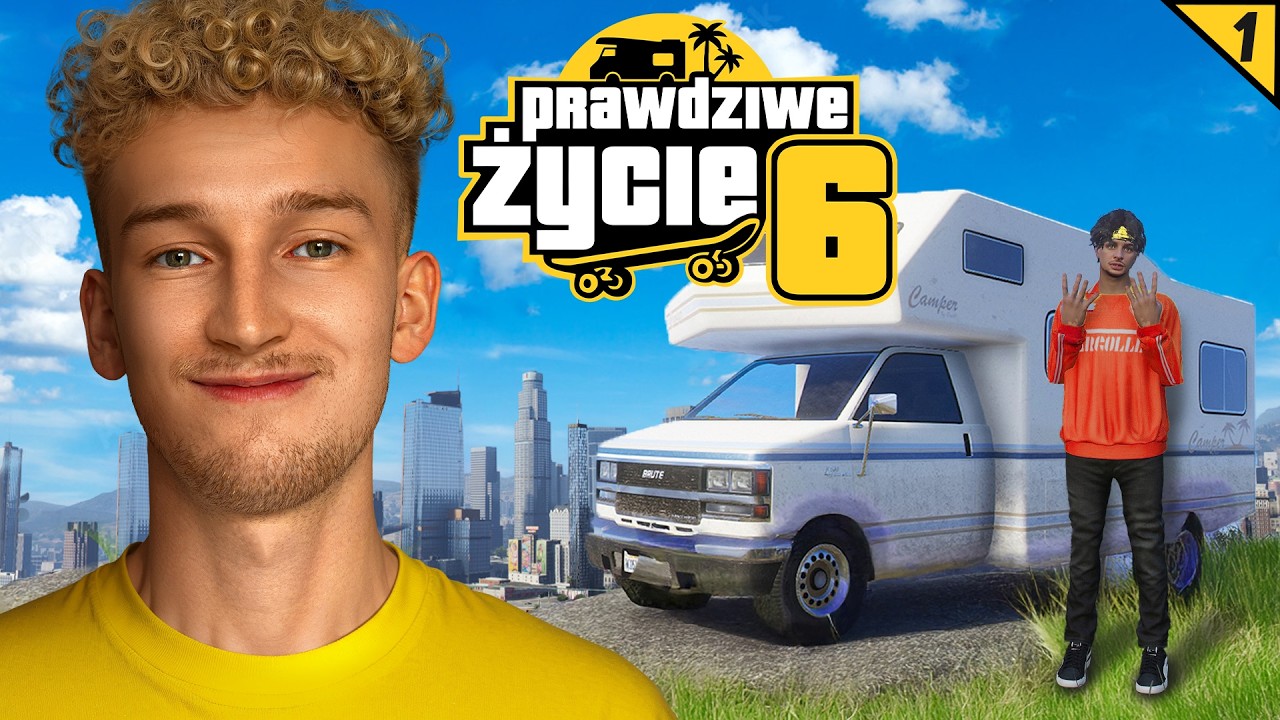 GTA V PRAWDZIWE ŻYCIE #1 WITAMY w AMERYCE! 🚐 [S6]
