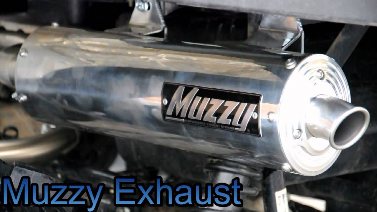 Brute Force 750 - Stock Exhaust vs. Muzzy & MSD