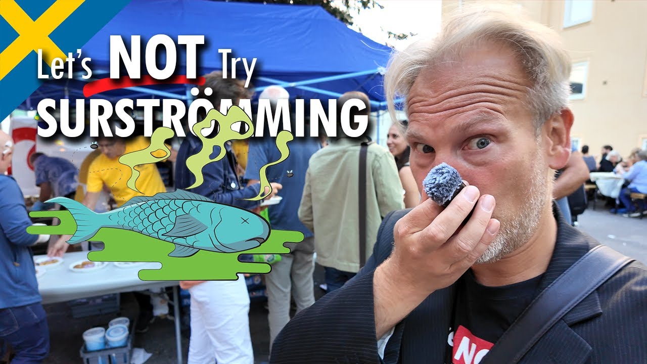 Sweden's Most DISGUSTING Food? Let's NOT Try Surstr&ouml;mming | 10 000 Subscriber Short
