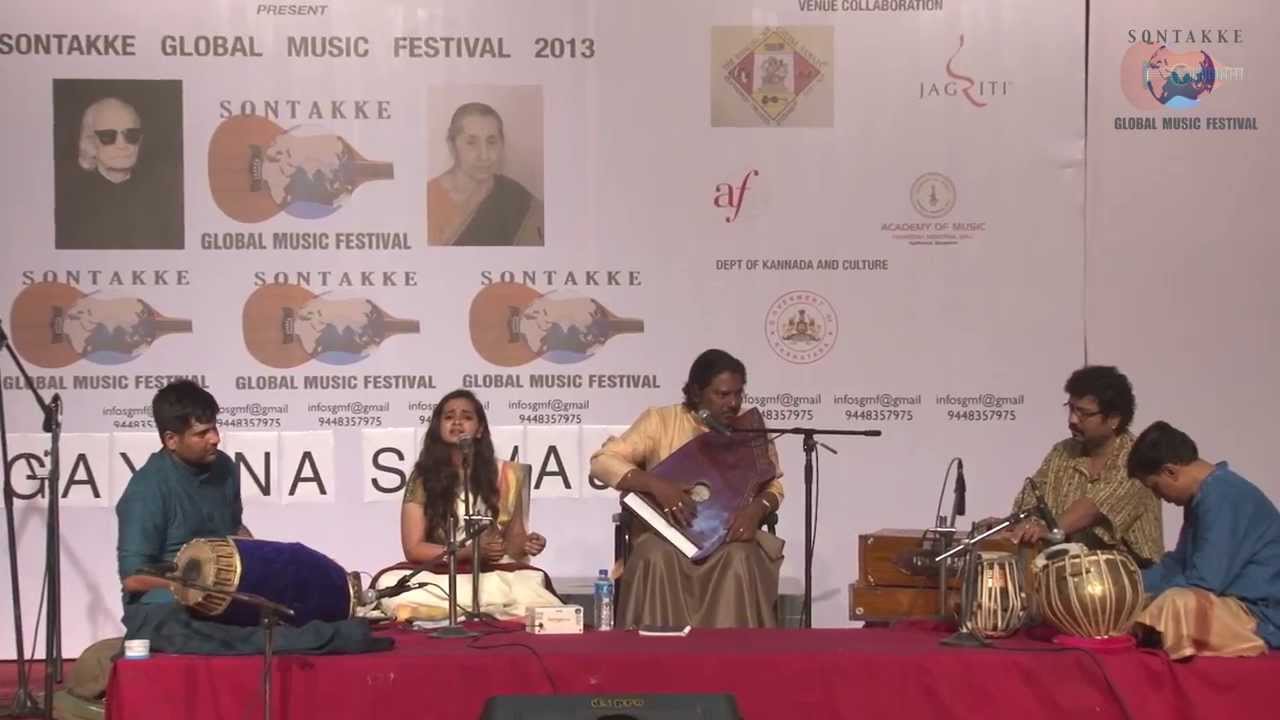 Faiyaz Khan & Varijasree - Sontakke Global Music Festival  - 2013