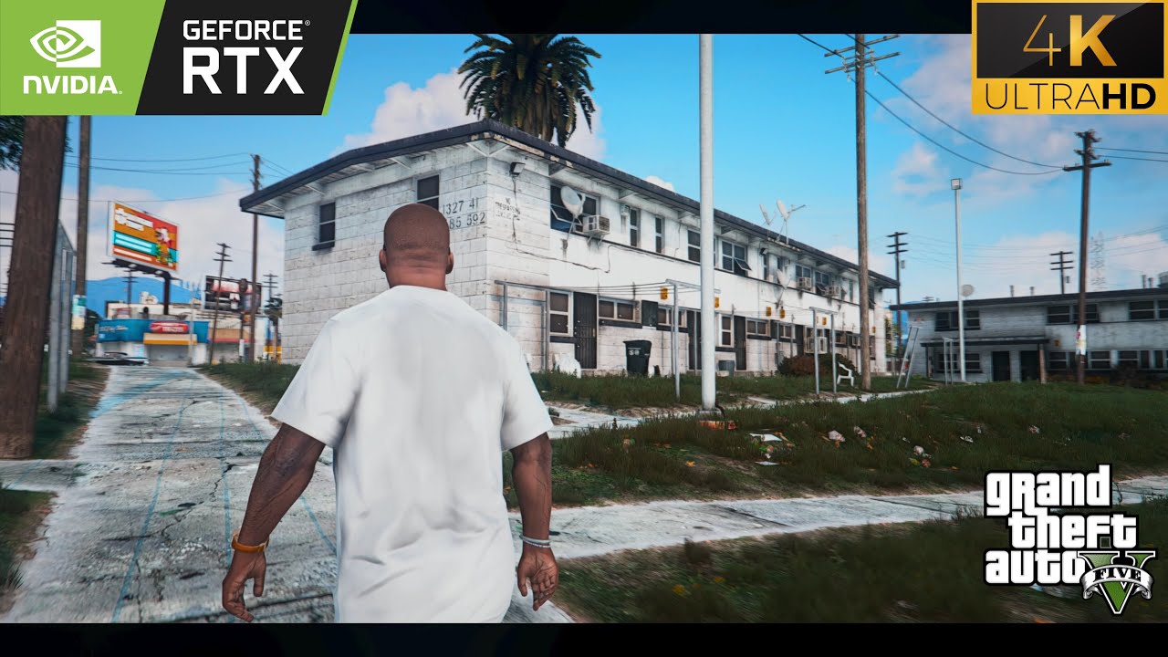 GTAV Remastered Photorealistic Next-Gen Ray Tracing Ultra Modded Graphics 2023 | Grand Theft Auto 5