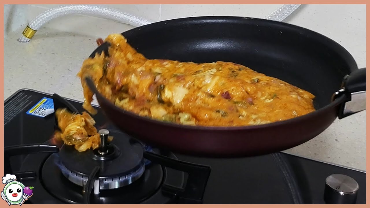 [쿠킹] 김치전 Kimchijeon