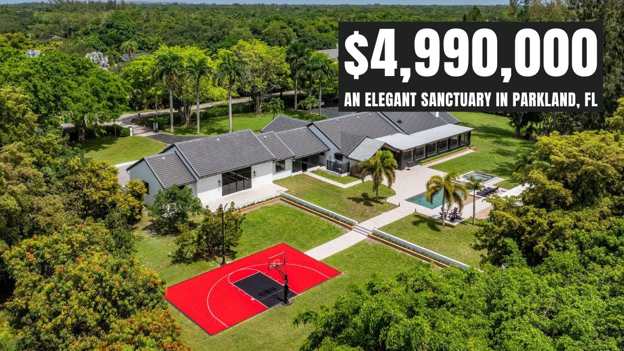 7077 NW 87th Ave, Parkland, FL 33067 | An Elegant Sanctuary in Parkland