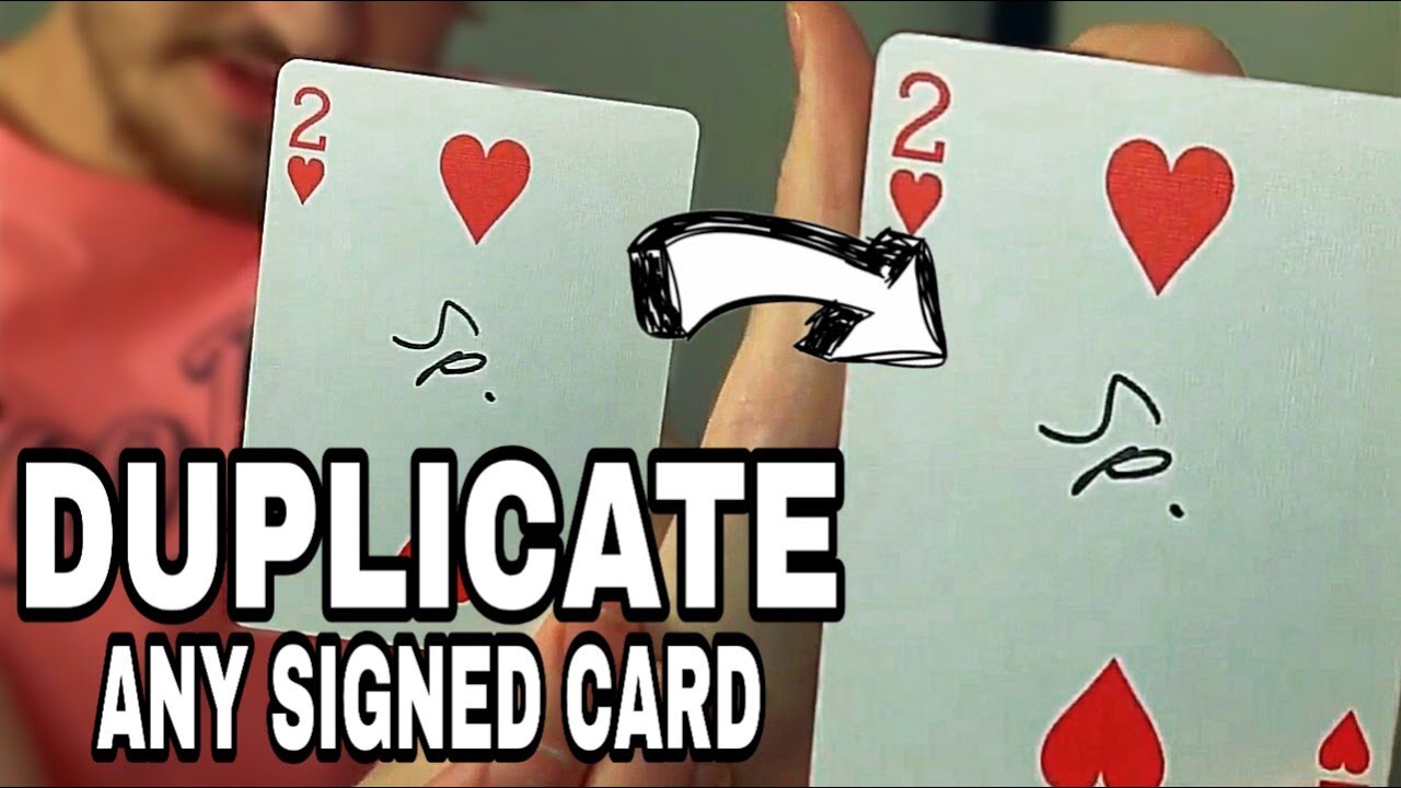 Signature Duplication - Magic Tutorial
