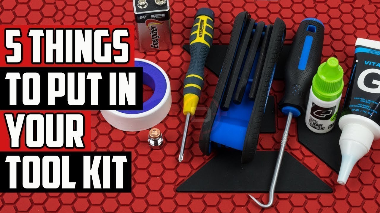 5 Things To Put In Your Paintball Tool Kit