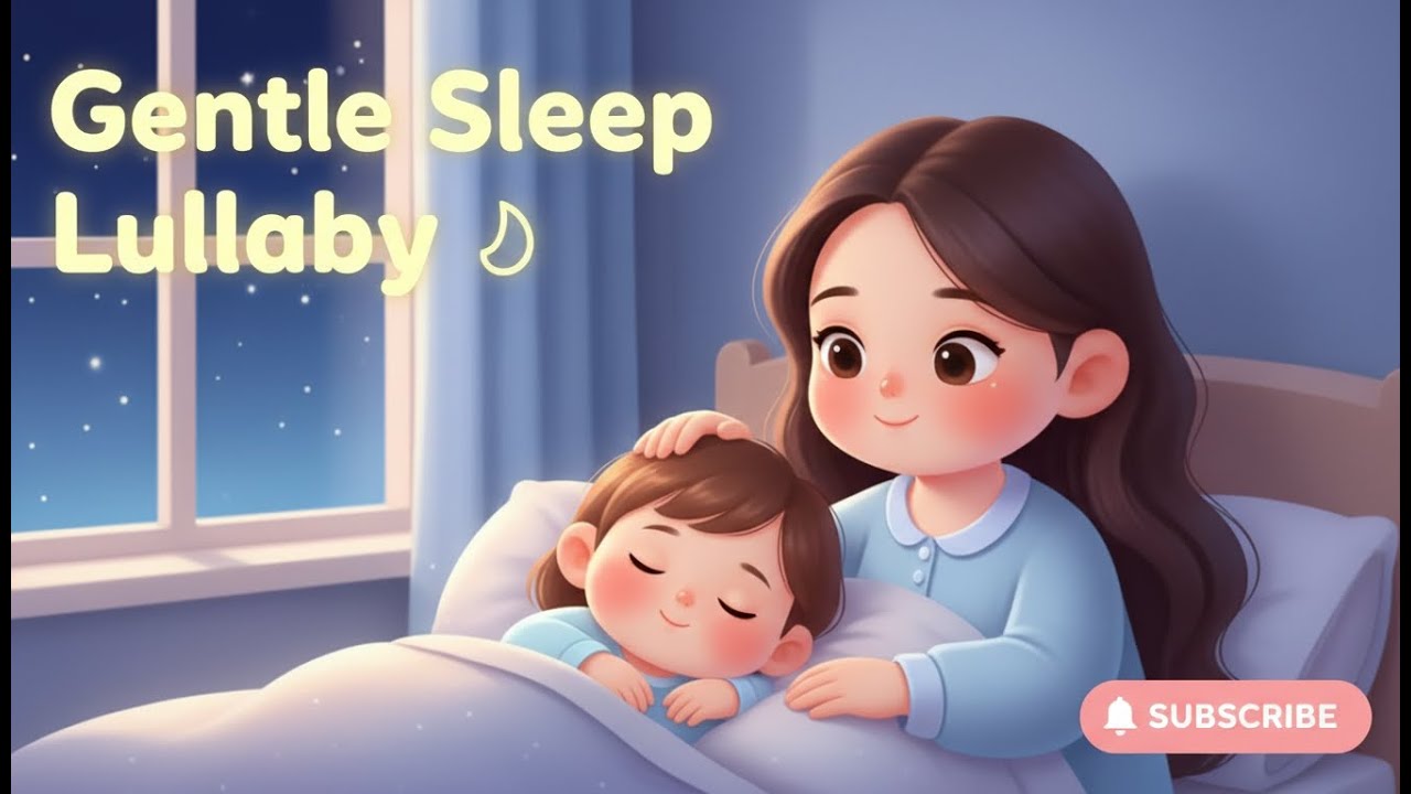 Gentle Sleep Lullaby🌙 | Baby Bedtime Sleep | Lullaby @LunaandMiloTV #lullaby #kids #gentlelullaby