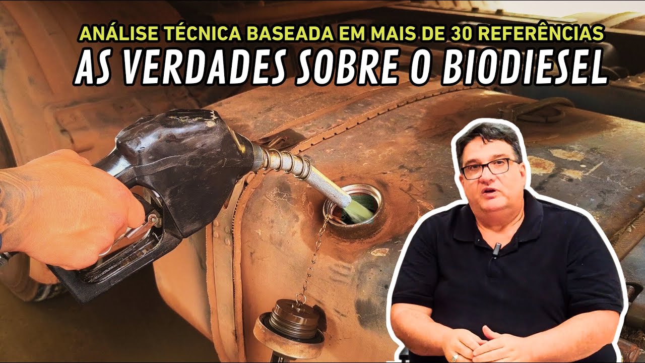 As VERDADES sobre o BIODIESEL! Baseado em mais de 30 referências técnicas | Aula do Landulfo