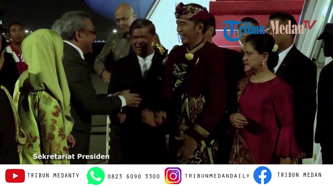 Dari Kongres PDIP Jokowi Langsung ke Malaysia dengan Mengenakan Pakaian Bali