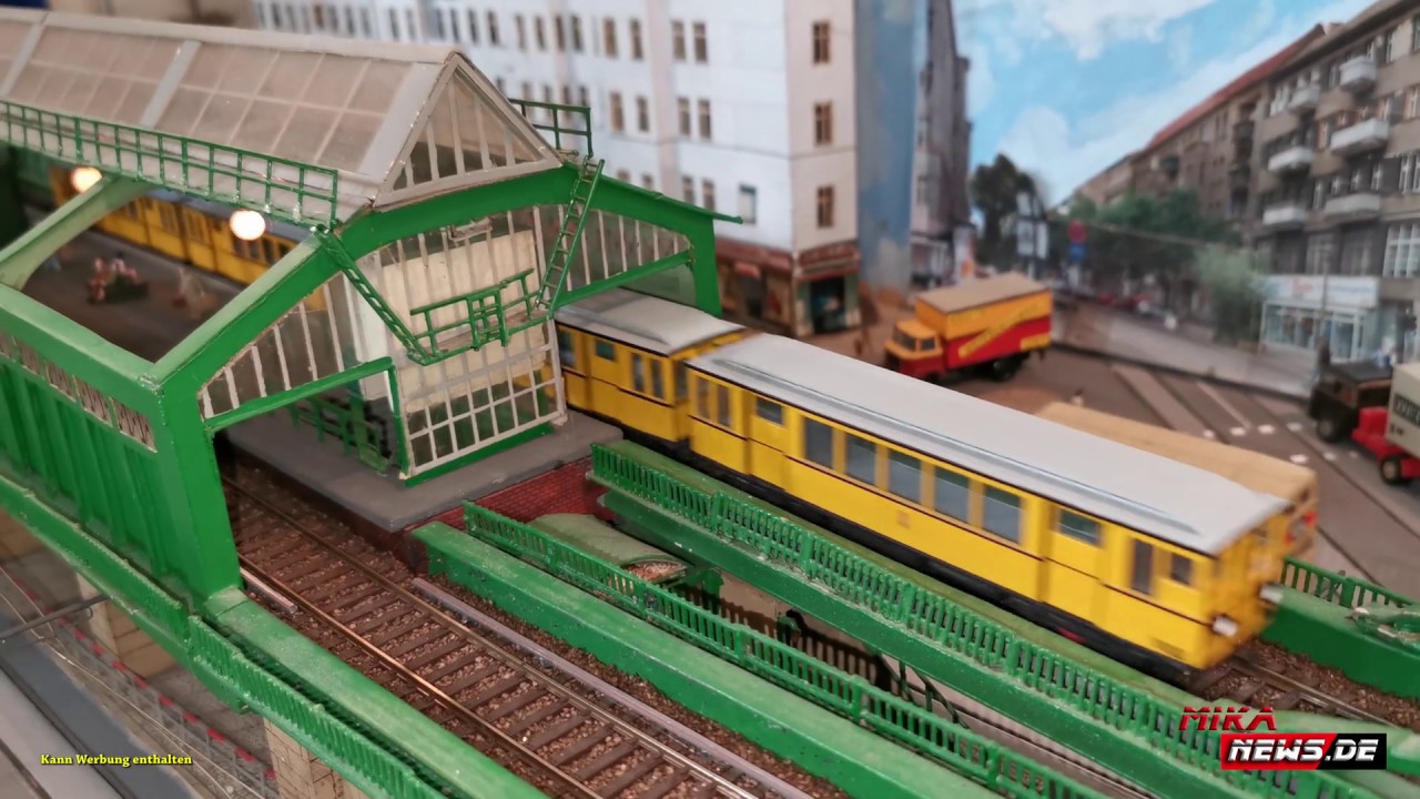 Berliner U-Bahn, S-Bahn, Straßenbahnen auf der 26.Berliner Modellbahnausstellung - Hohenschönhausen