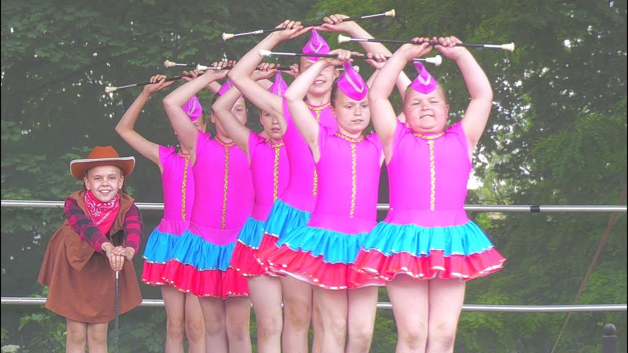 Majorettes 'ZARA III' - Racibórz / Mażoretki / formation baton cadet / Racibórz 2023