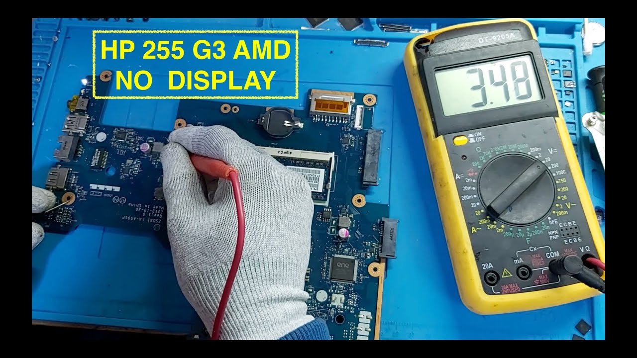 HP 250 g3 Not display