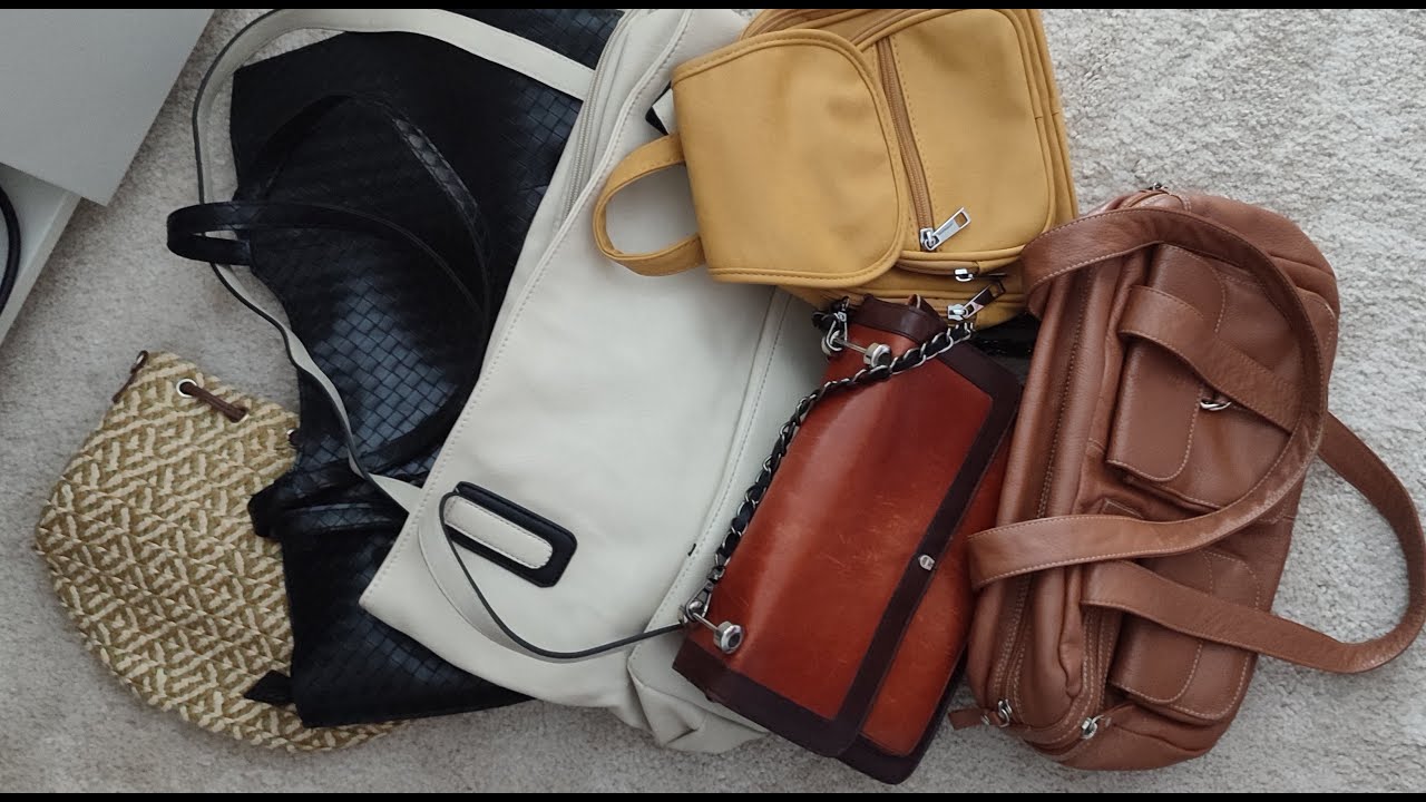 6 old bags ASMR no talking