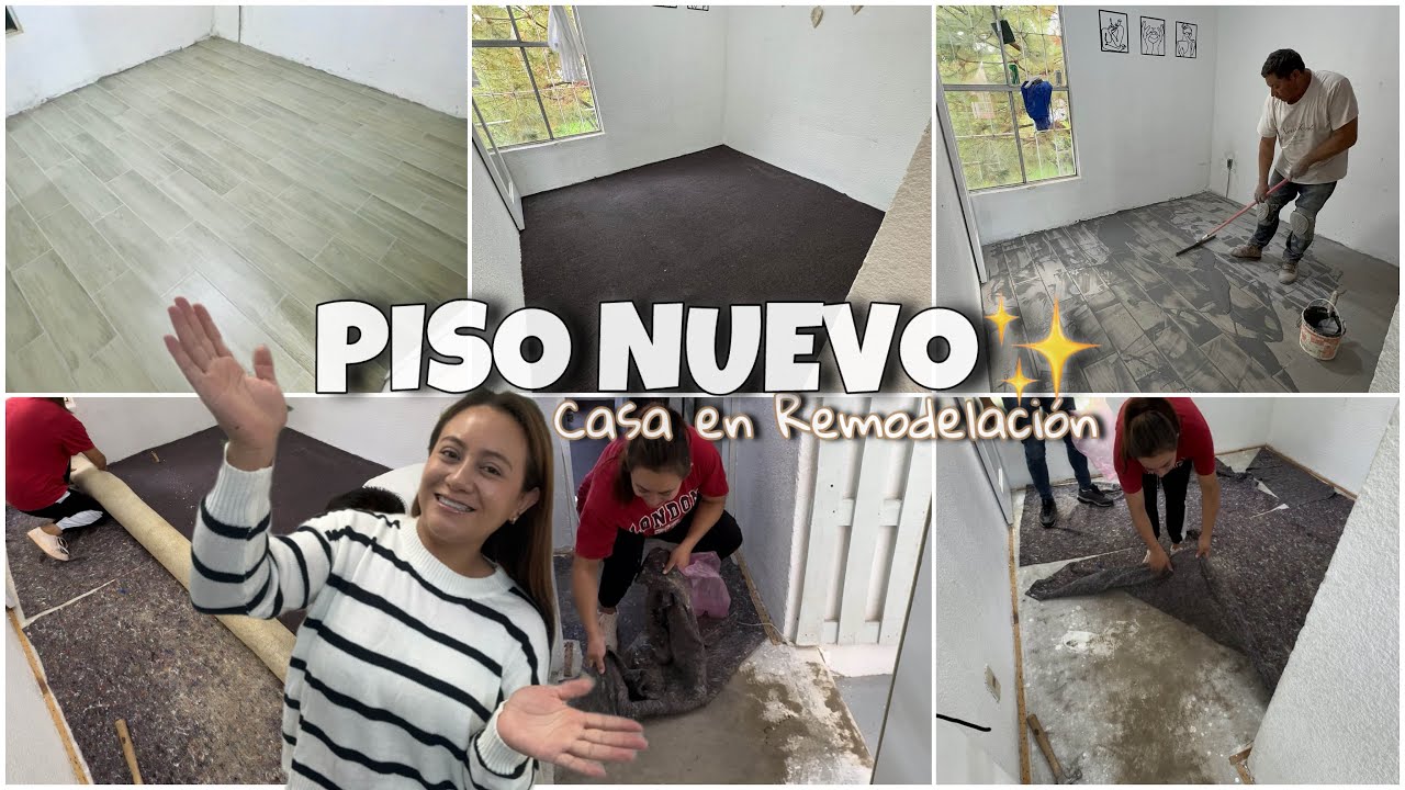 PISO NUEVO‼️PLANTA ALTA DE LA CASA EN REMODELACIÓN🙏❤️Nuevo Cambio✨