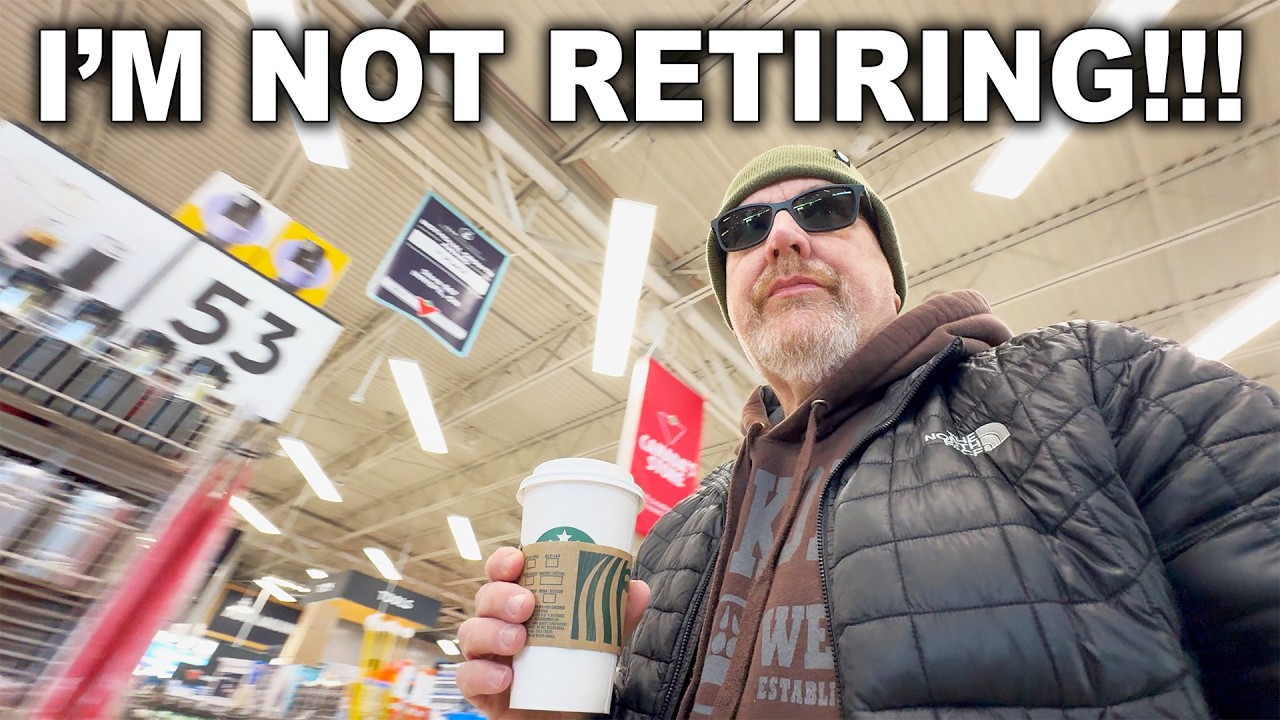 Starbucks Medium Latte, NOT RETIRING and A Some New Gear
