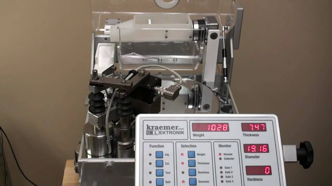 Automatic Tablet Tester (Weight, Thickness, Diameter, Hardness)