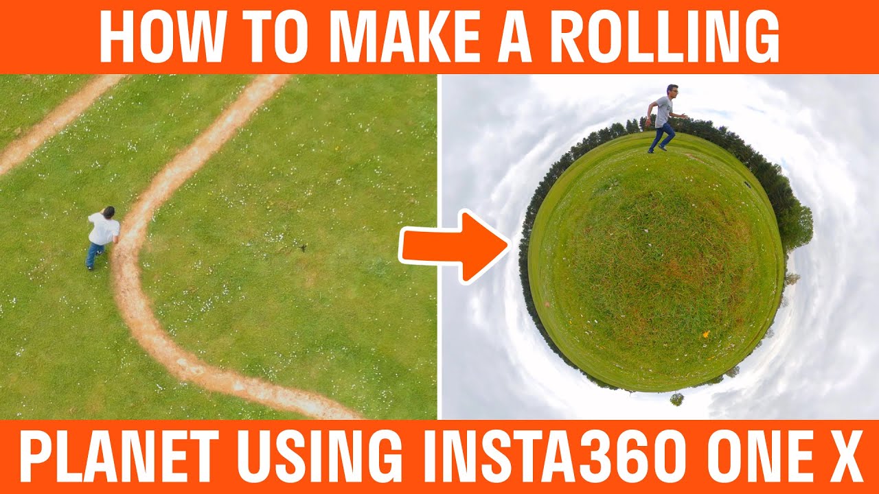 How To Make A Rolling Tiny Planet Video Insta360 ONE X Tutorial