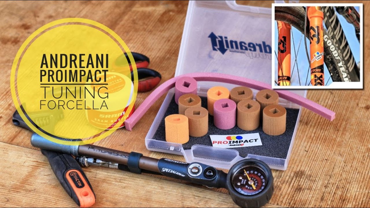 TEST ProImpact by Andreani come fare il tuning della forcella da mtb da soli... o quasi.