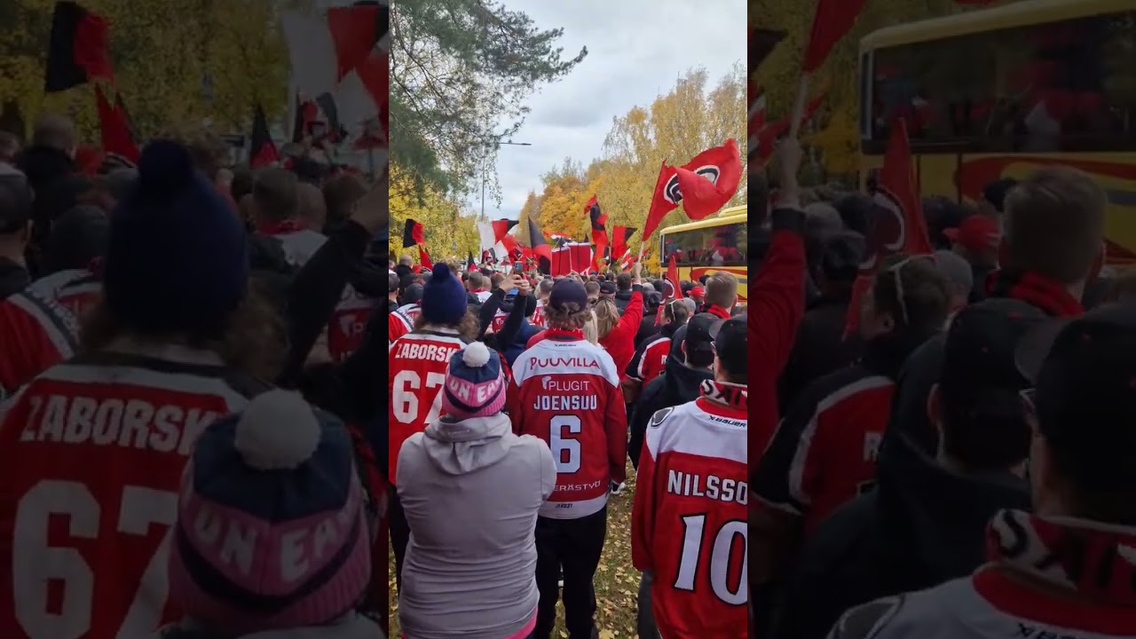 Ässät INVAASIO Tampereelle 11.10.25.