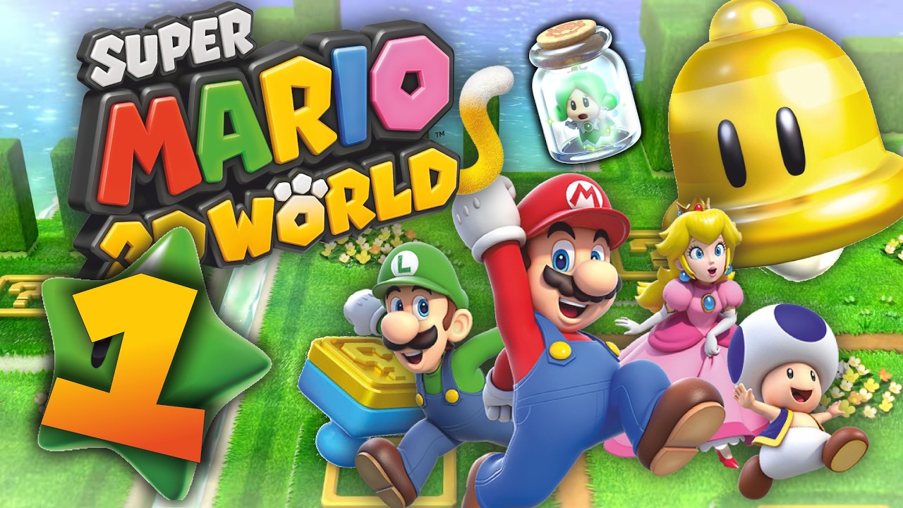 Super Mario 3D World #1 🐱 Die Rettung der ersten Feenprinzessin!