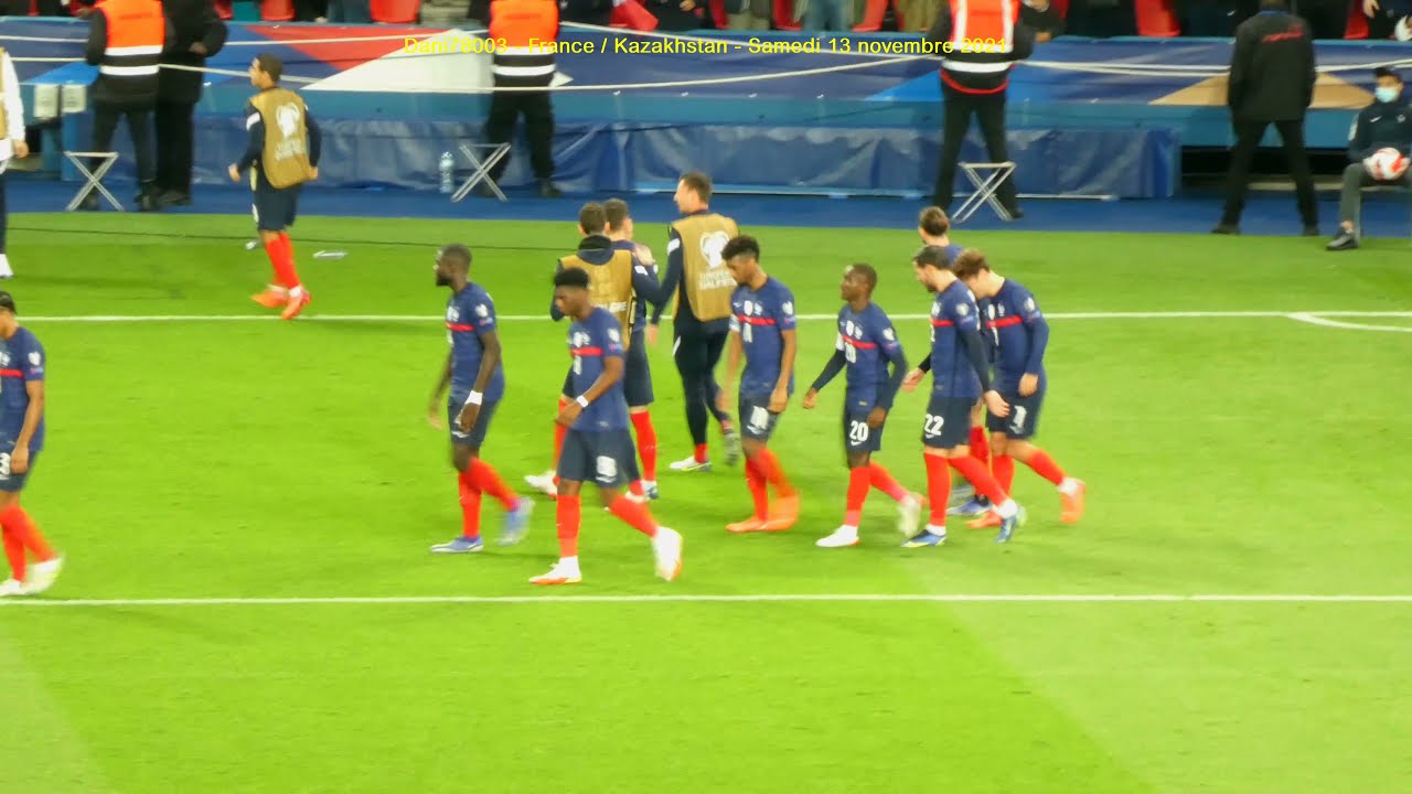 France / Kazakhstan 13.11.2021 : 8-0 (5/5) : 2 buts parmi tant d'autres