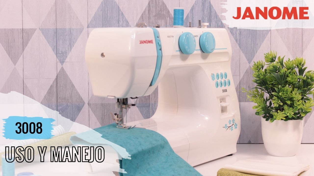 Janome Chile - Curso Uso y Manejo Máquina de Coser Janome 3008