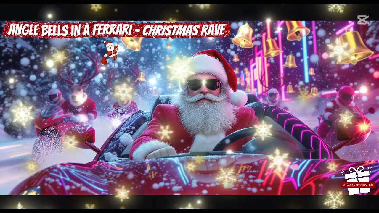 Jingle Bells in a Ferrari - Christmas Rave @DeeJayNovick 