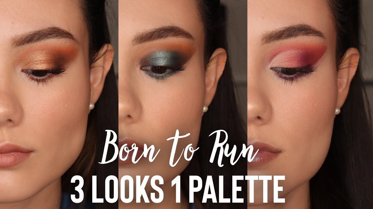 URBAN DECAY BORN TO RUN: 3 LOOKS 1 PALETTE | Alejandra Otero