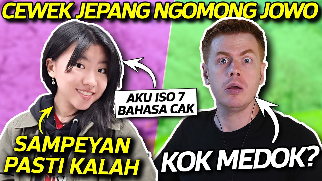 KAGET PAS DENGER CEWEK JEPANG INI! BHS JAWA LANCAR, LOGATNYA MEDOK BANGET !!