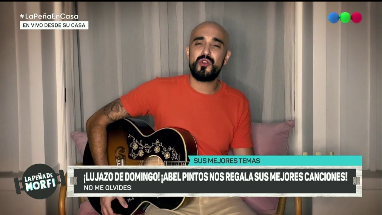 Abel Pintos canta 