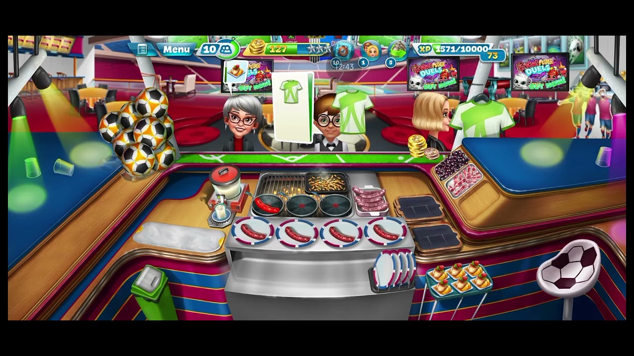 Day 52 #cookingfever #cookingchannel #gameplay #gaming #lunch #nordcurrent #sportbar 