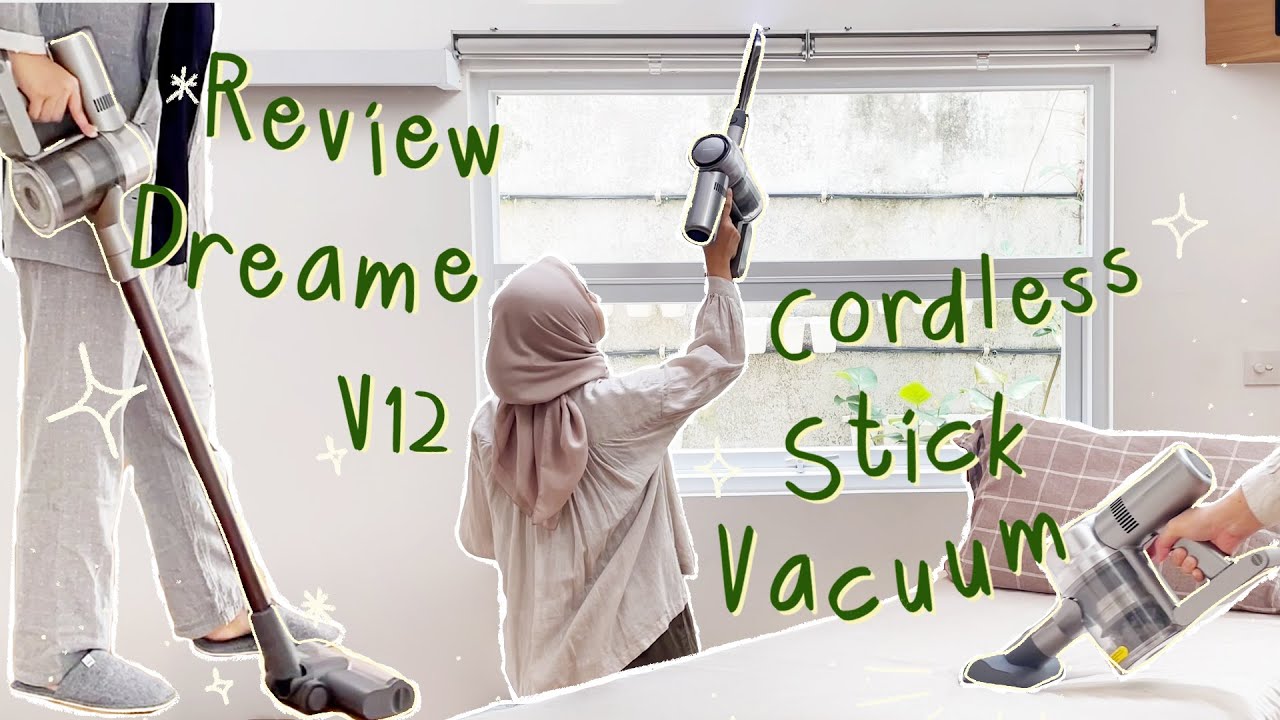 REVIEW VACUUM CLEANER DREAME V12 & EXTRA MOP | bisa buat ngepel juga!