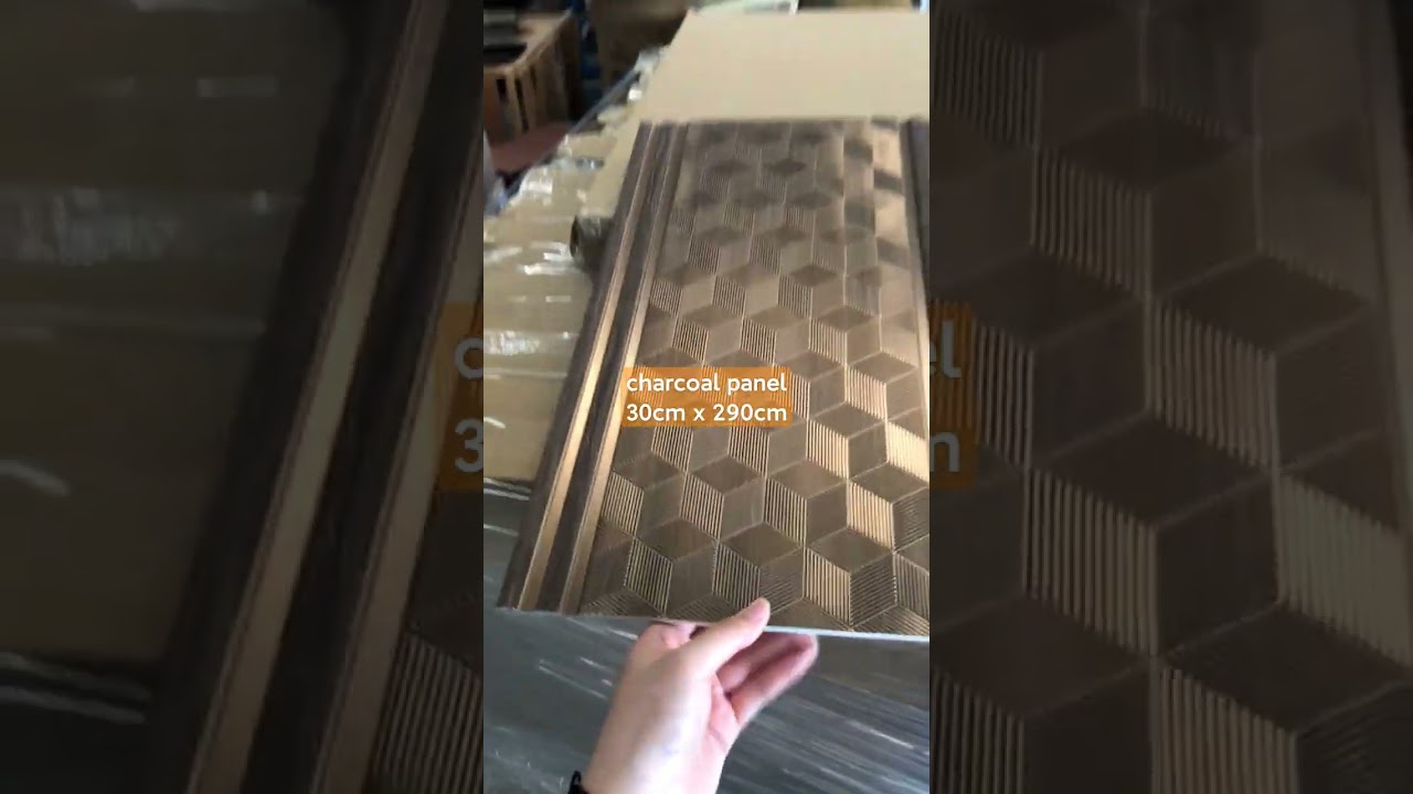 1ft Charcoal Louver Panel for walls 2023 new arrivals 