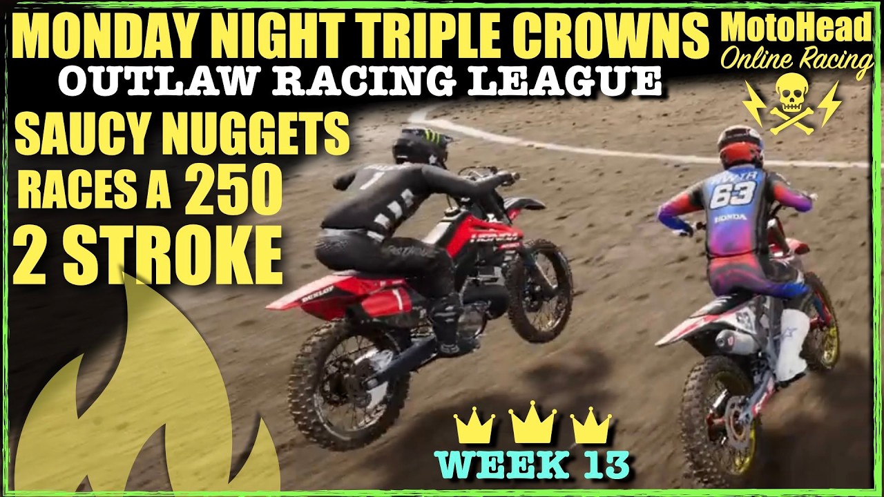PlayStartion Outlaw Online MX Racing League! MNTC Week 13!  MX vs ATV Legends!