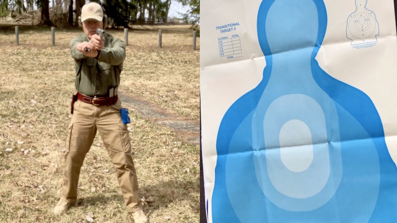 S&W 1076 против квалификационного курса полиции штата Кентукки