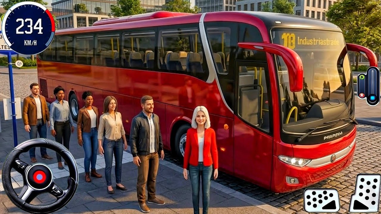 New Bus Simulator 2026: Long Distance Coach Bus Driving - Bus Game Android Gameplay