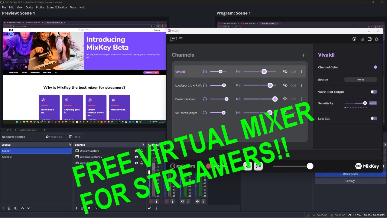 Бесплатный виртуальный микшер для стримеров | Steinberg MixKey #streamingnews