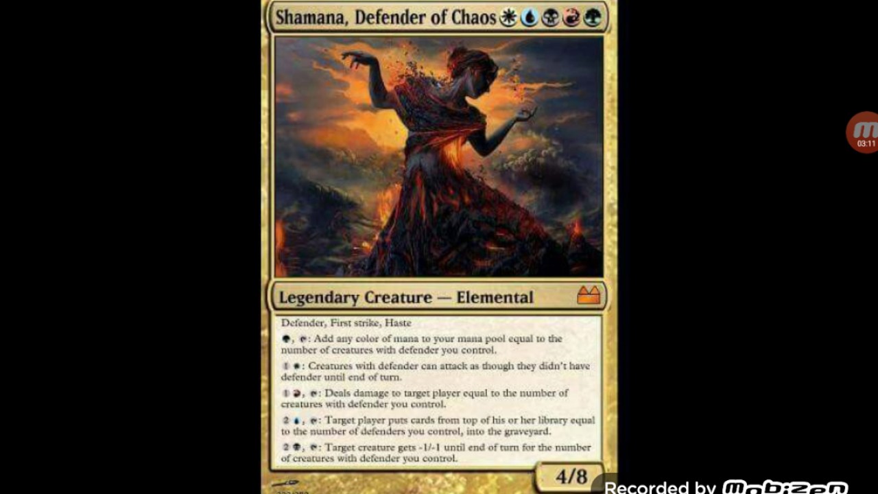 Commander and tribal support cards