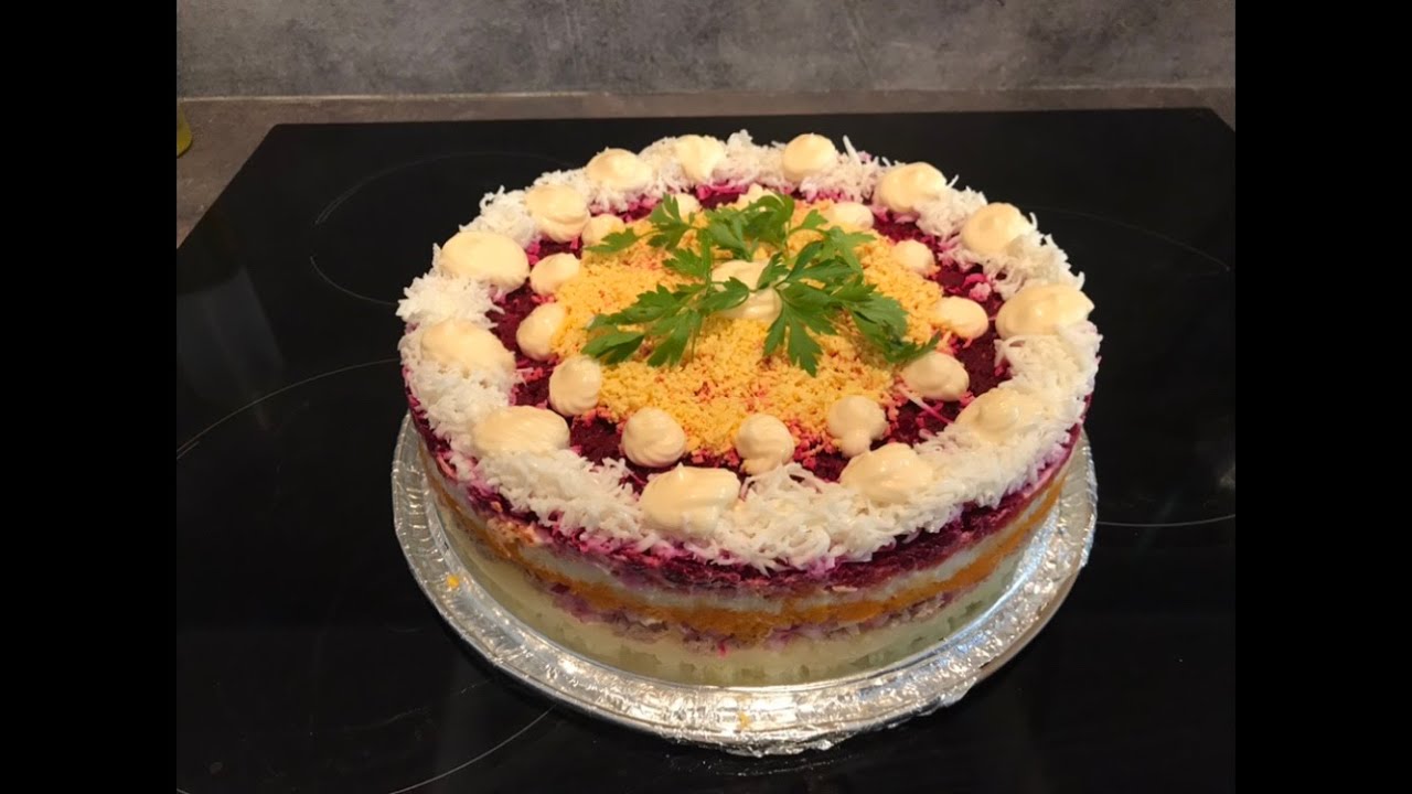 Salade russe /   السلطة الروسية للمناسبات insalata russa