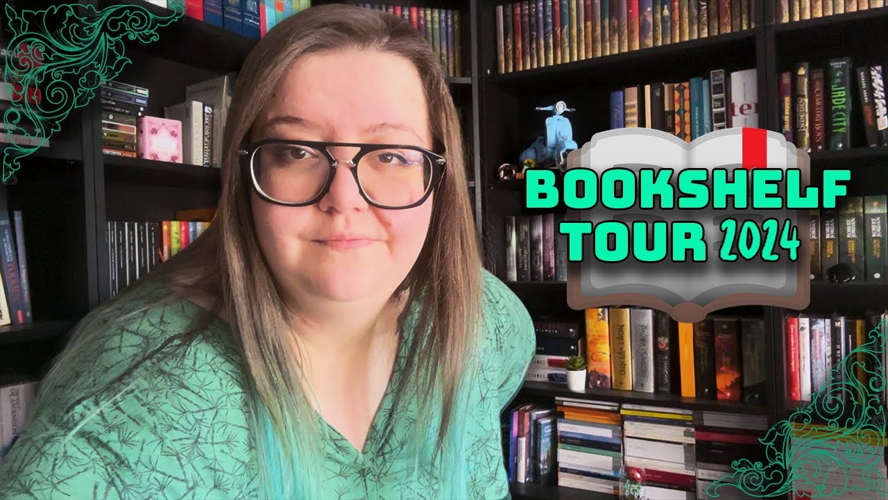 Bookshelf Tour 2024: Libri fantasy, horror e il loro (dis)ordine