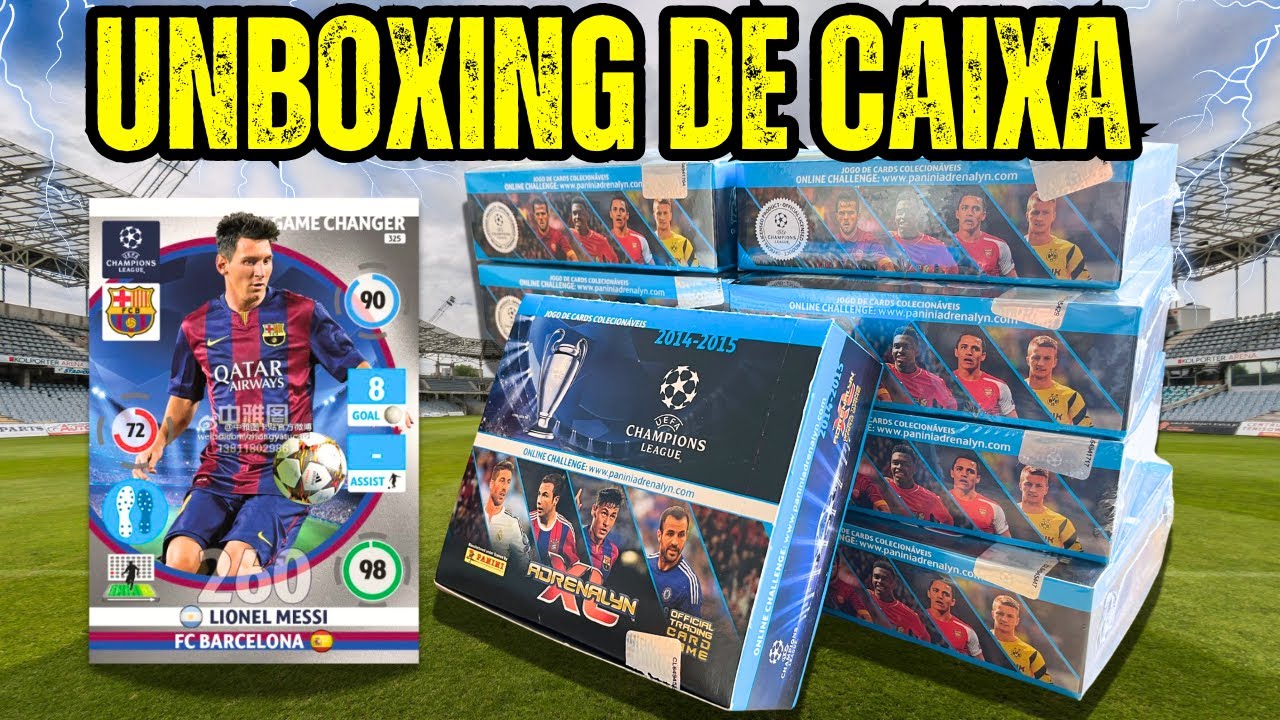 NOSTALGIA NO CANAL - CAIXAS DA CHAMPIONS LEAGUE 2014/2015