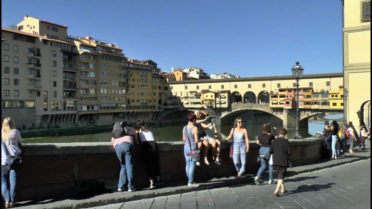 Walk around Florence Italy.